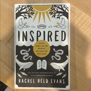 Inspired by Rachel Held Evans - Black and Gold Cover
